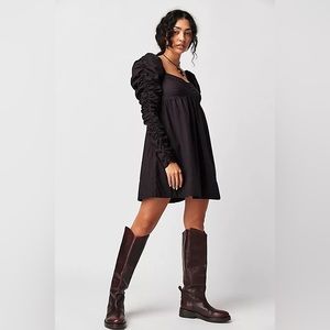 NWOT FREE PEOPLE Lindsay Rose Babydoll Dress